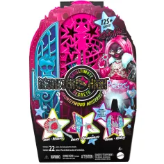 Monster High: Secretos de monstruos amigos – Investigación espeluznante Hauntlywood Catty Noir muñeca - Mattel