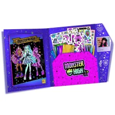 imagen de Monster High: Set de colorear y vestir creativo - Lisciani 2