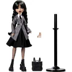 imagen de Monster High X Wednesday: Muñeca de Wednesday Addams - Mattel 2
