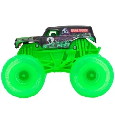 imagen de Monster Jam: Camión monstruo iluminado Grave Digger – 1/43 - Spin Master 3
