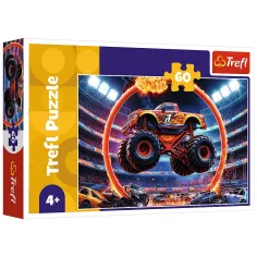 Monster Truck show puzzle de 60 piezas - Trefl