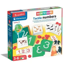 imagen de Montessori - Números táctiles juego educativo y de aprendizaje - Clementoni 1
