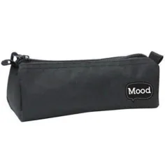 Mood estuche cilíndrico negro 21x7x7cm