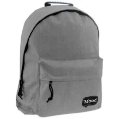 Mood: Mochila Sigma gris, mochila 30x15x40cm