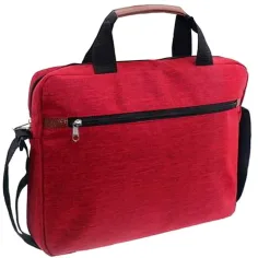 MOOD Target bolsa de laptop burdeos