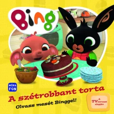 Móra: Bing - El pastel explosivo - ¡Lee un cuento con Bing! libro de cuentos
