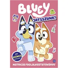 Móra: Bluey – ¡Juguemos! libro de actividades con pegatinas