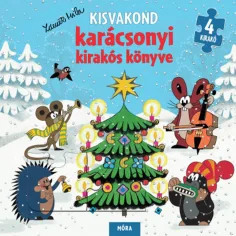 Móra: El libro de rompecabezas navideño de Pequeño Topo