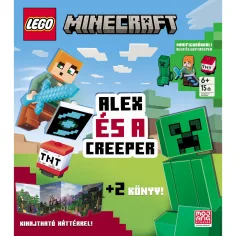 Móra: LEGO® Minecraft Alex y el libro de actividades del creeper