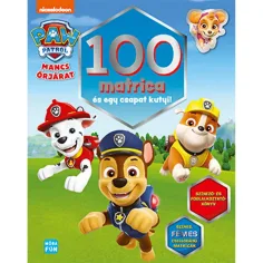 Móra: Patrulla Canina - 100 pegatinas y un equipo de perritos! libro de actividades