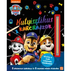 Móra: Patrulla Canina - Dibujos para rascar de perritos