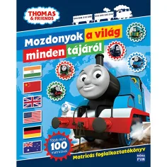 Móra: Thomas y sus amigos - Locomotoras de todo el mundo libro de actividades con pegatinas