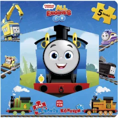 Móra: Thomas y sus amigos – Mi primer libro de rompecabezas con 5 rompecabezas