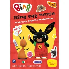 Móra: Un día de Bing libro de actividades con pegatinas