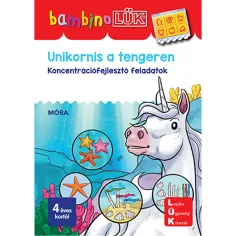 Móra: Unicornio en el mar – Tareas de desarrollo de concentración de BambinoLÜK