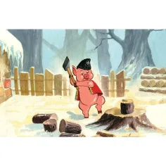 Móricz Zsigmond: El cerdito y los lobos diafilm
