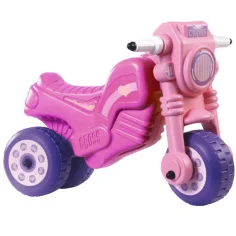 Moto cross magenta a pedales - D-Toys