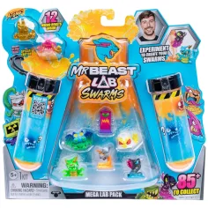 Mr. Beast: Lab Swarms Gran Laboratorio de Monstruos Set de 12 piezas 2ª serie
