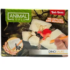 Mundo Animal Mini Set de Arqueología de Dinosaurios