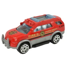 imagen de Mundo de Camiones: Coche de bomberos en varias versiones 7cm 5