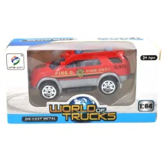 imagen de Mundo de Camiones: Coche de bomberos en varias versiones 7cm 6