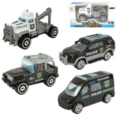 Mundo de Camiones: Coche de Policía en varias versiones 7cm