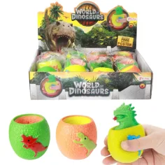 Mundo de Dinosaurios Juguete Pop-Out Presionable de Dinosaurios