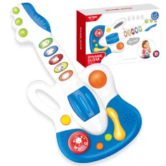 Mundo Musical: Guitarra infantil con luz y sonido