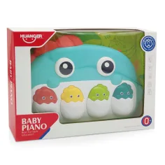 imagen de Mundo Musical: Piano de amigo Dino 30cm 4