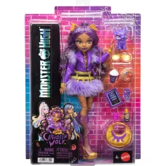 Muñeca Clawdeen Wolf de Monster High con accesorios - Mattel