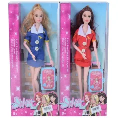 Muñeca de moda azafata Nicky en varias versiones