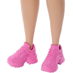 imagen de Muñeca de moda Barbie Fashionista Amigas con vestido de estrellas - Mattel 4
