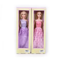 Muñeca de moda en dos versiones, con vestido de gala de 29cm