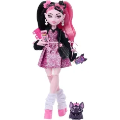 imagen de Muñeca Draculaura de Monster High con accesorios - Mattel 3