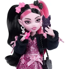 imagen de Muñeca Draculaura de Monster High con accesorios - Mattel 4