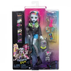 Muñeca Monster High - La monstruosamente nueva Frankie Stein - Mattel
