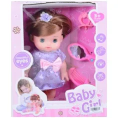 Muñeca princesa de 25cm con accesorios