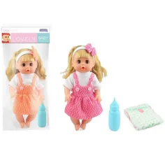 Muñeca que orina con accesorios de 30cm