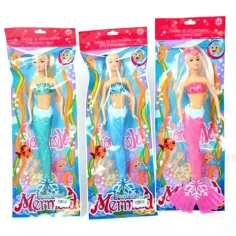 Muñeca sirena en varias versiones