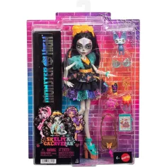 Muñeca Skelita Calaveras de Monster High con accesorios - Mattel