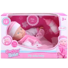 Muñeca Sweet Baby con accesorios 33cm