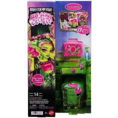 Muñeca Venus McFlytrap de Monster High Cuidado de Monstruos con Accesorios - Mattel