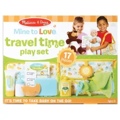 Muñecas y casas de muñecas - Juego de viaje con muñeca - Melissa & Doug