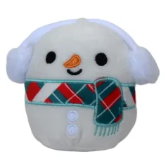 Muñeco de nieve de peluche suave 12cm