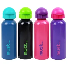 Must: Botella de aluminio en varias versiones 500ml 1ud