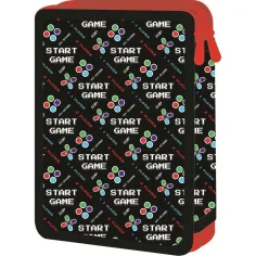 imagen de Must: Disney Gamer estuche de lápices de dos pisos 15x5x21cm 2