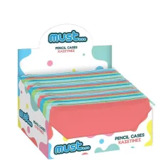 Must: Estuche de silicona de colores vivos en cuatro versiones 20x10cm