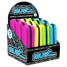 Must... Estuche de silicona en forma de cilindro en varias versiones