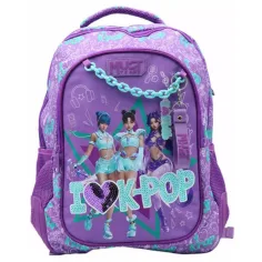 Must: I Love K-Pop mochila 43x32x18cm - Luna