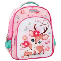 Must: I love you Deerly mochila de ciervo linda 27x10x31 cm